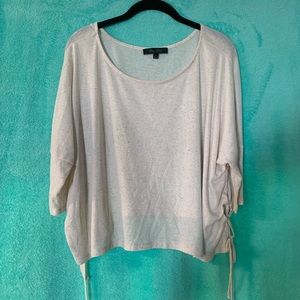 Beige Long Sleeved Shirt